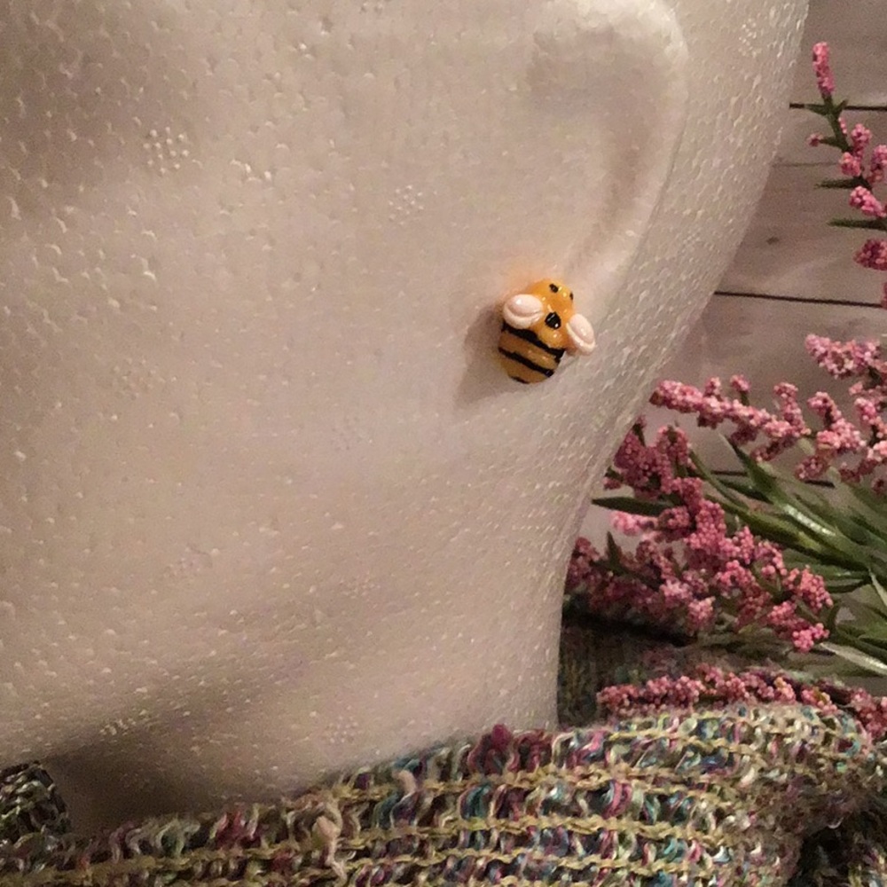 3/$15.00 Bumblebee Earrings